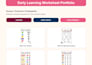 design preschool kindergarten and nursery worksheets
